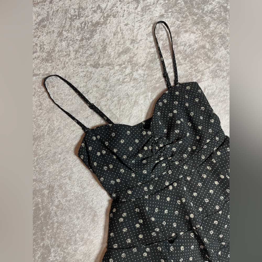 Y2K 2000s volcom tierd ruffle dress skirt - Picture 9 of 11